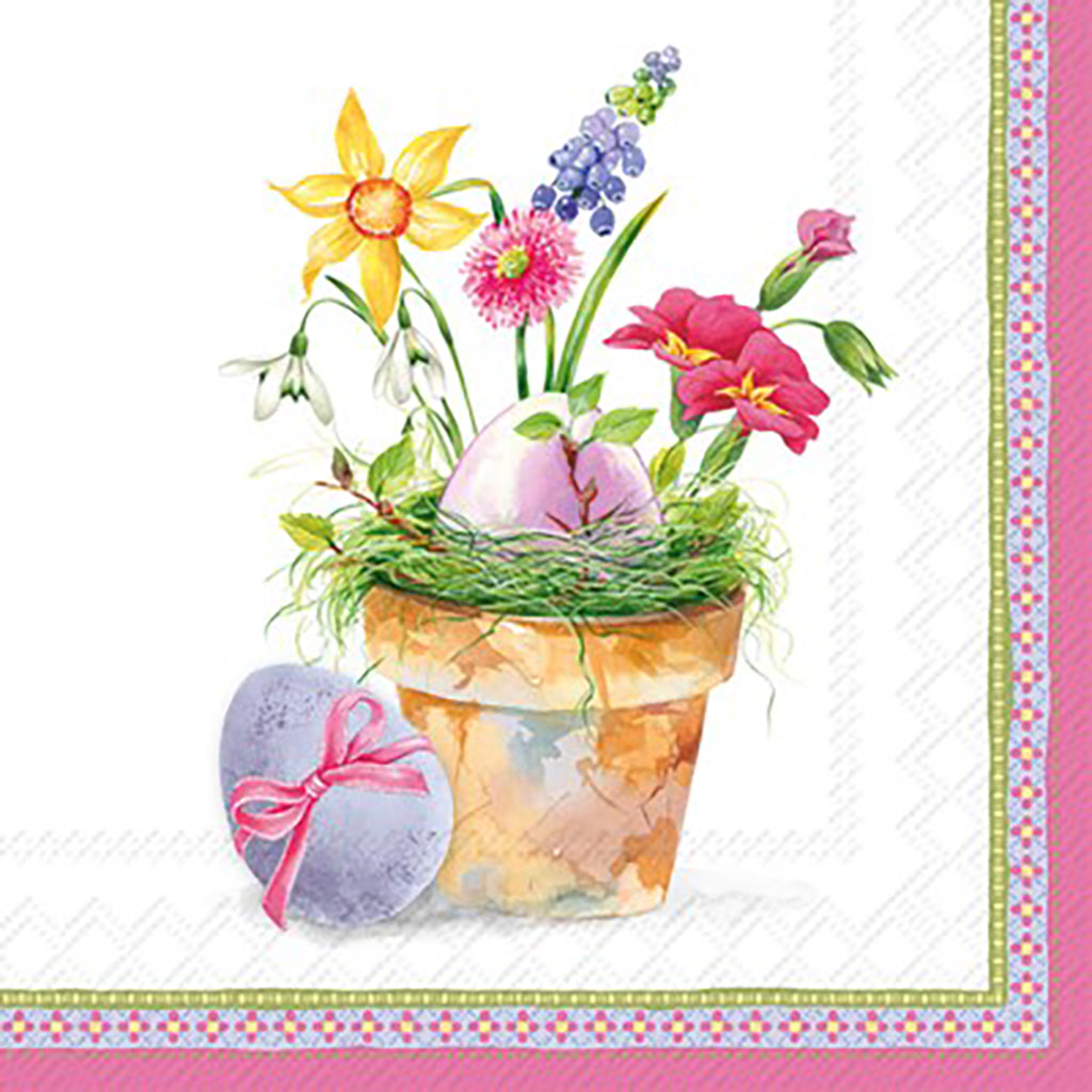 Flower Easter Lunch Napkin