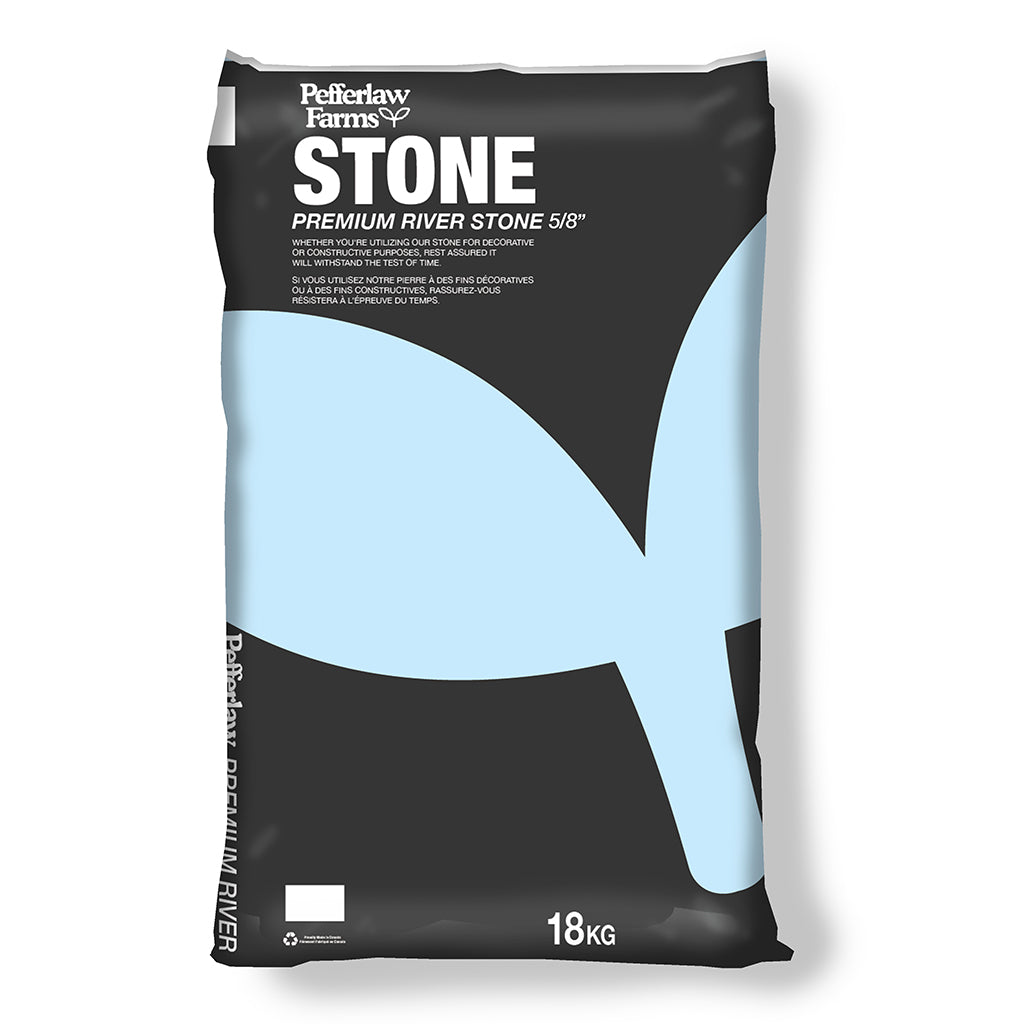 Pefferlaw Farms 5/8" River Rock 18KG