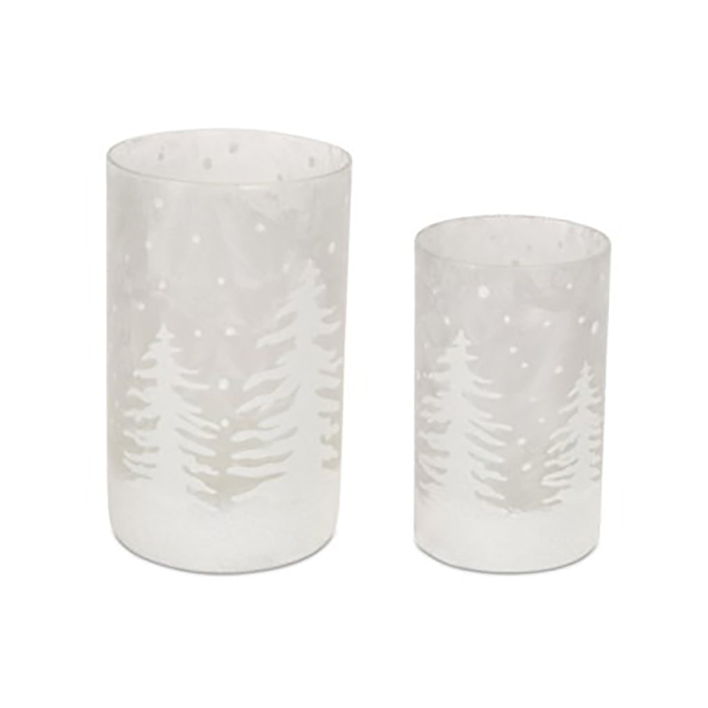 Tree Candle Holder White