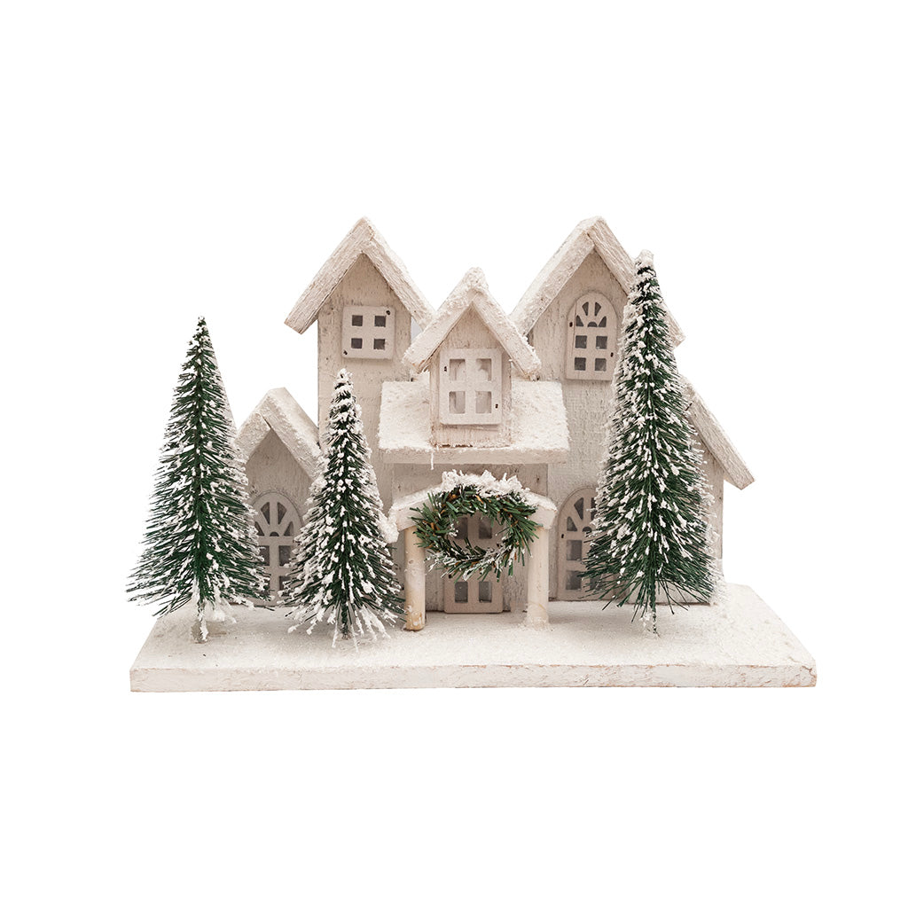 LED Christmas House 12.5x8"