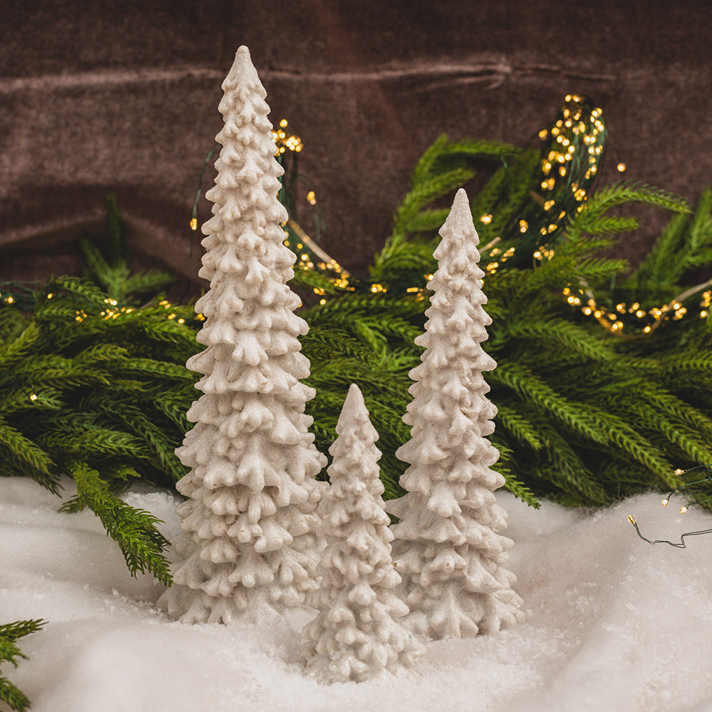 White Textured Christmas Tree