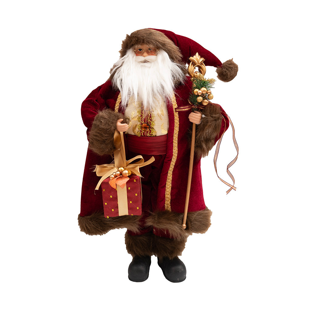 Father Christmas with Gift 22"