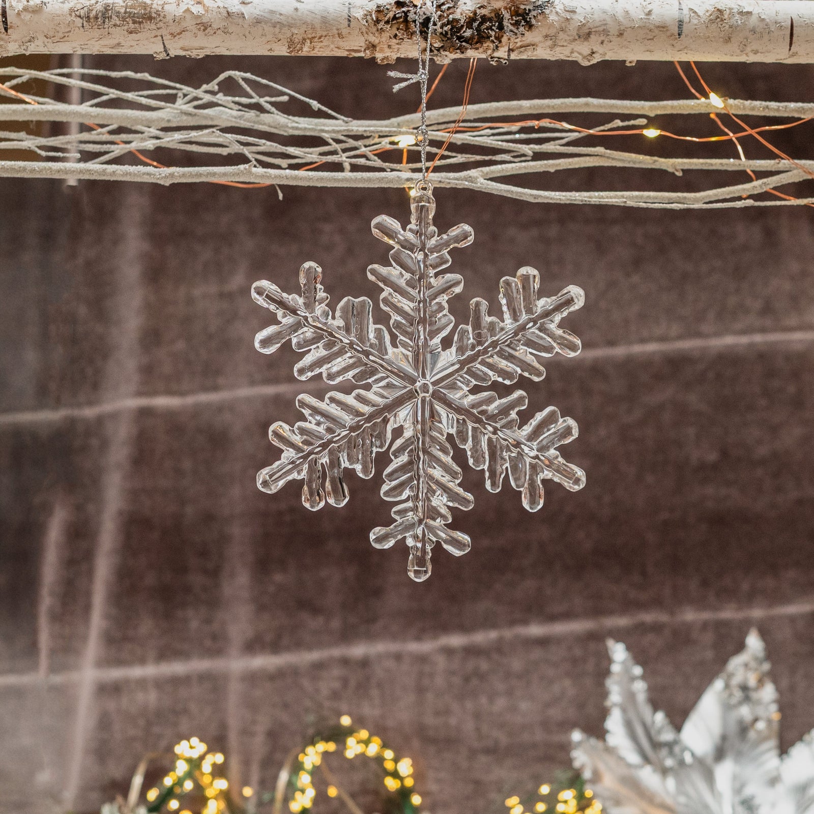 Snowflake Ornament 5.5"