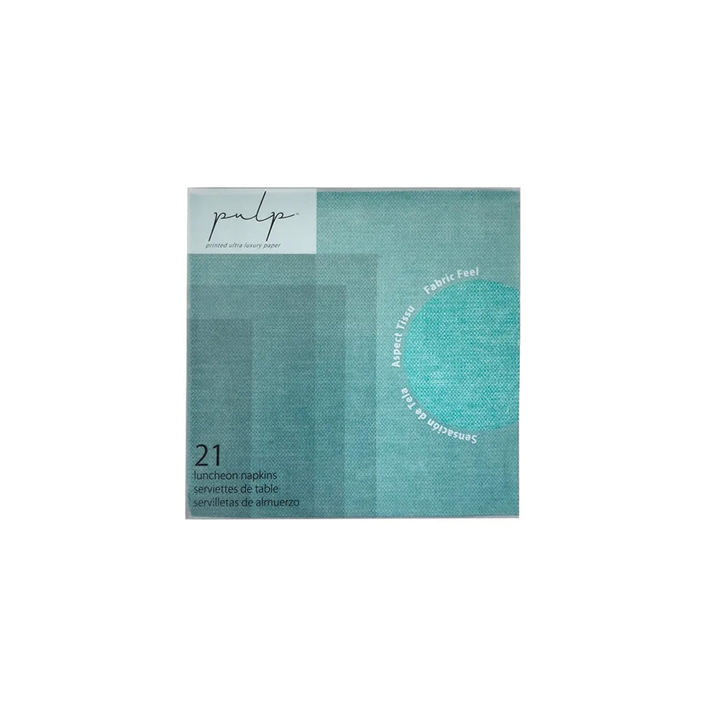 Volume 1 Luncheon Napkin 21pc Turquoise