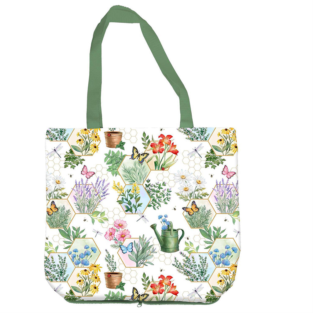 Pollinator Garden Compact Tote