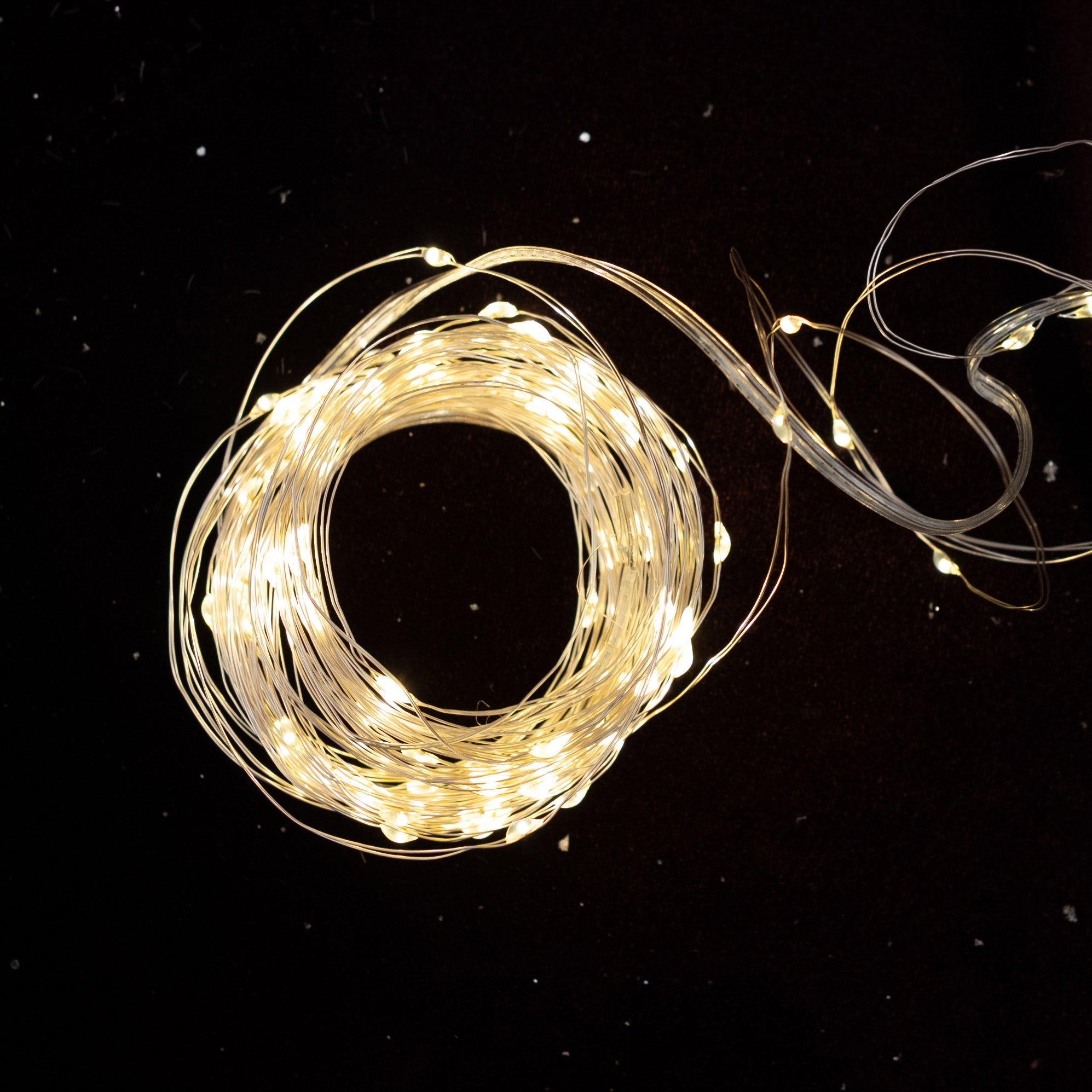 Battery String LED Lights - Warm - 50 Lights