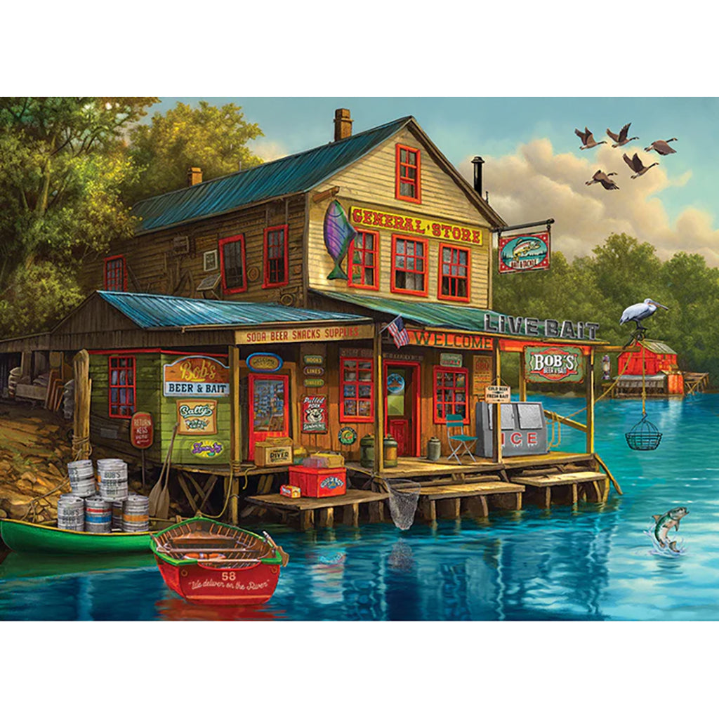 Bob's Beer &amp; Bait 1000pc Puzzle