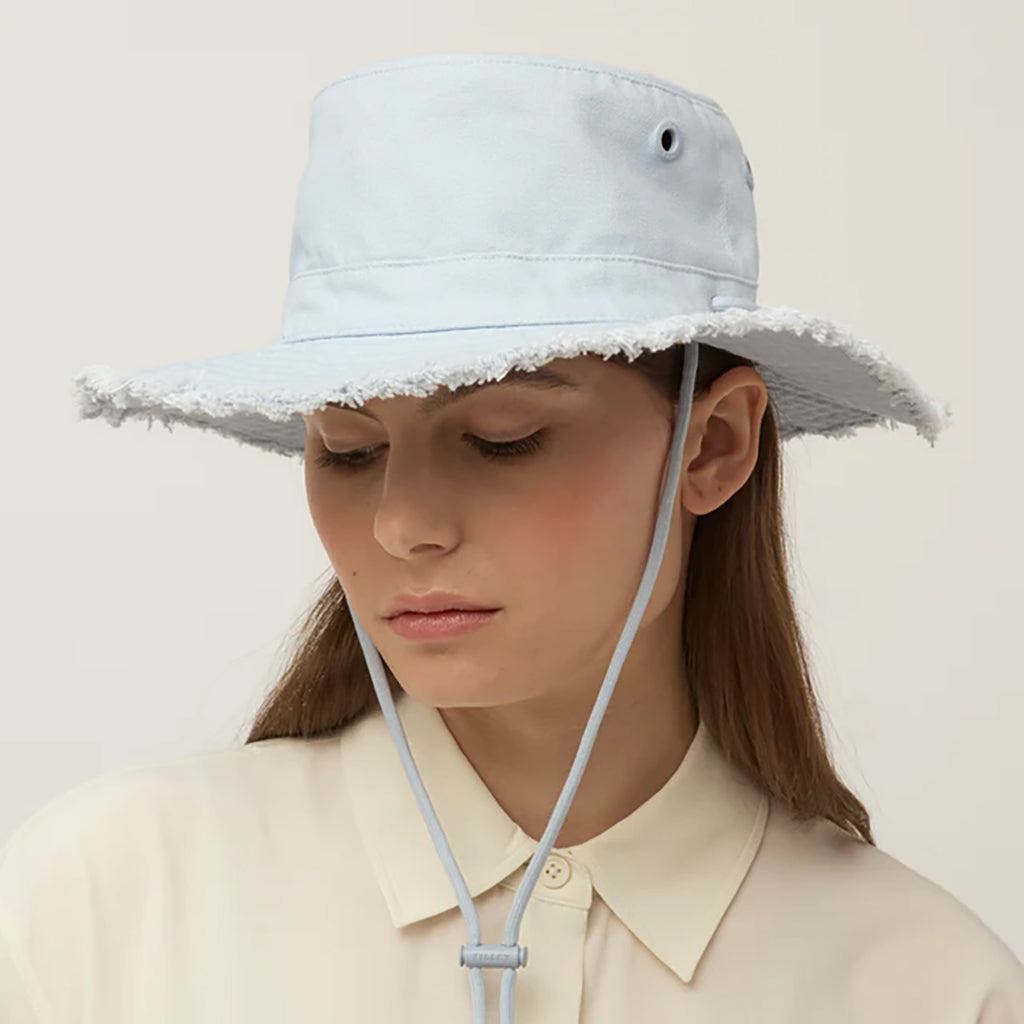 Fringe Wanderer Hat Ice Blue