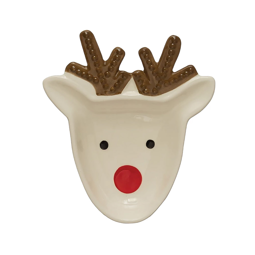 Ceramic Reindeer Dish