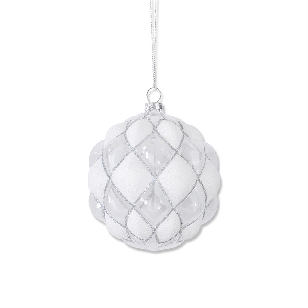 Beaded Hobnail Ornament