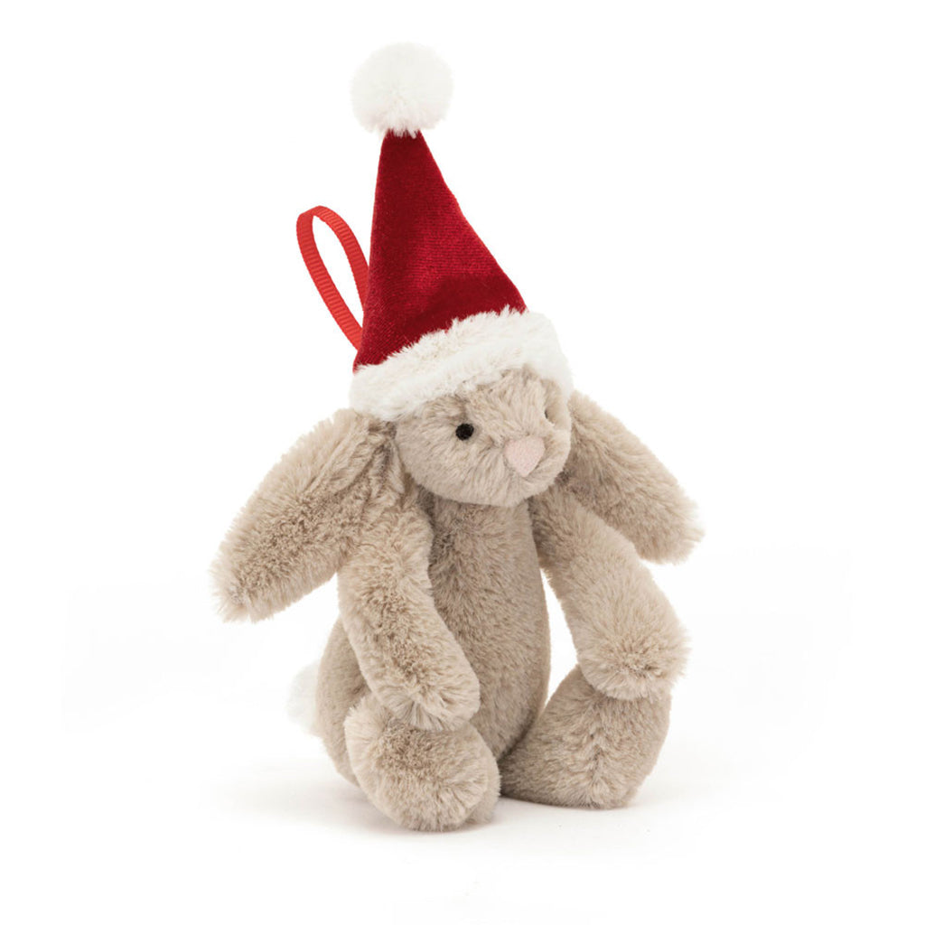 Bashful Christmas Bunny Ornament Jellycat