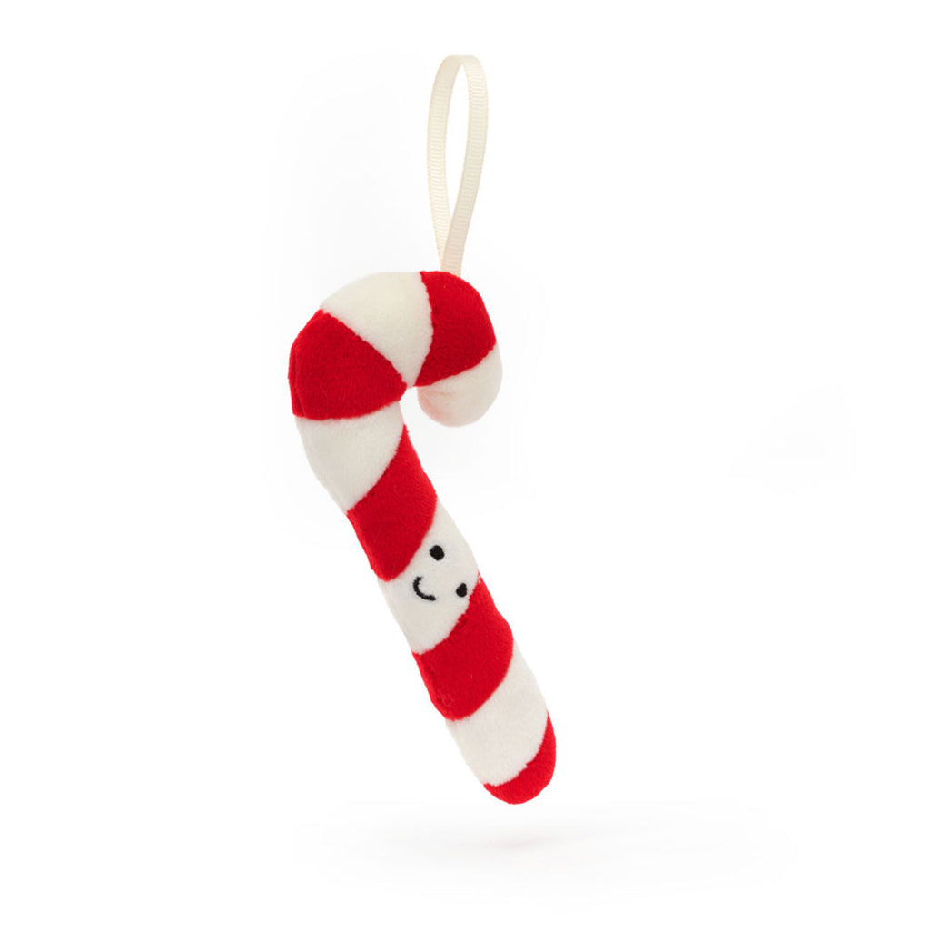 Festive Folly Candy Cane Ornament Jellycat