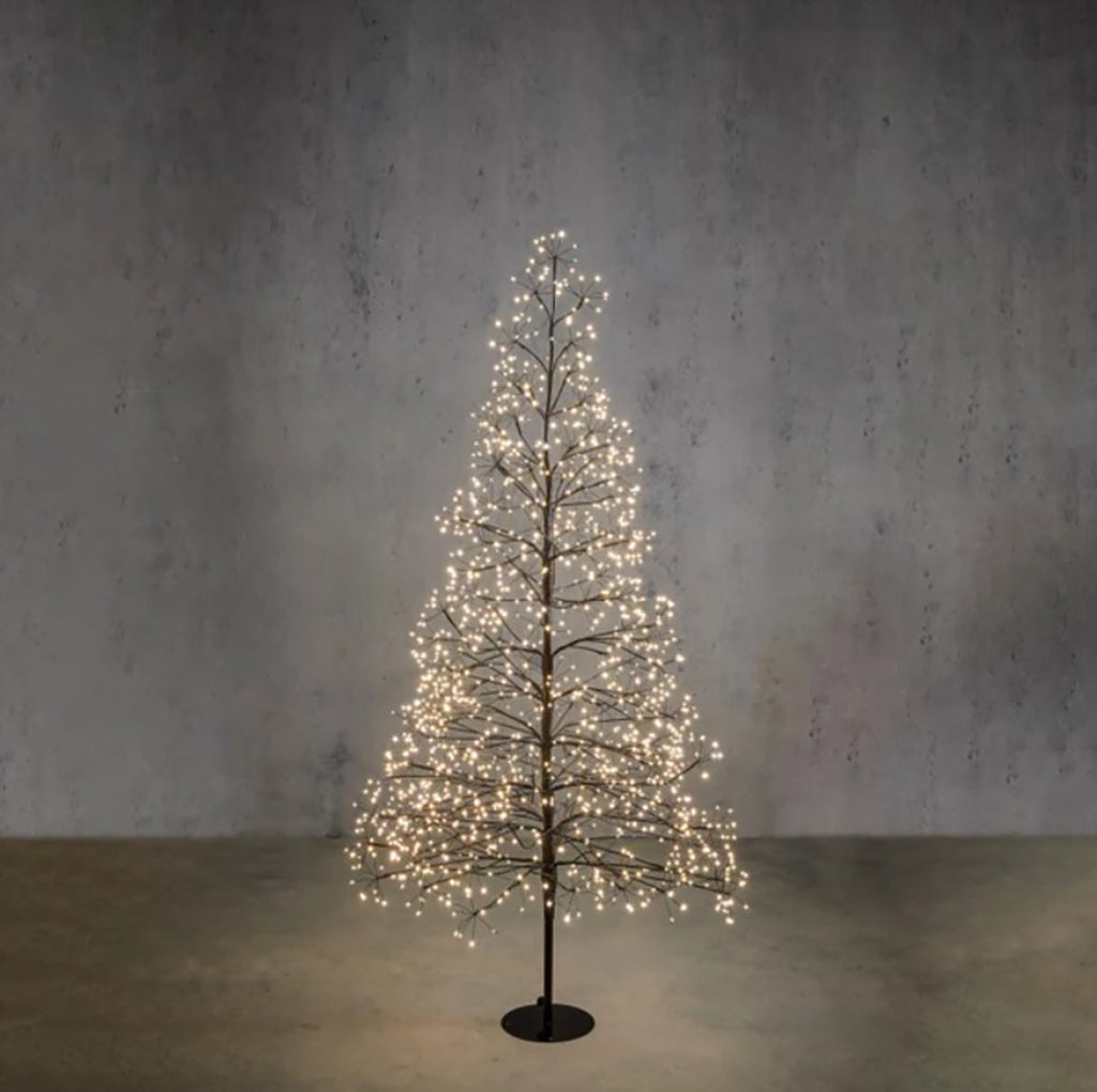 Black Christmas Tree 990 LED