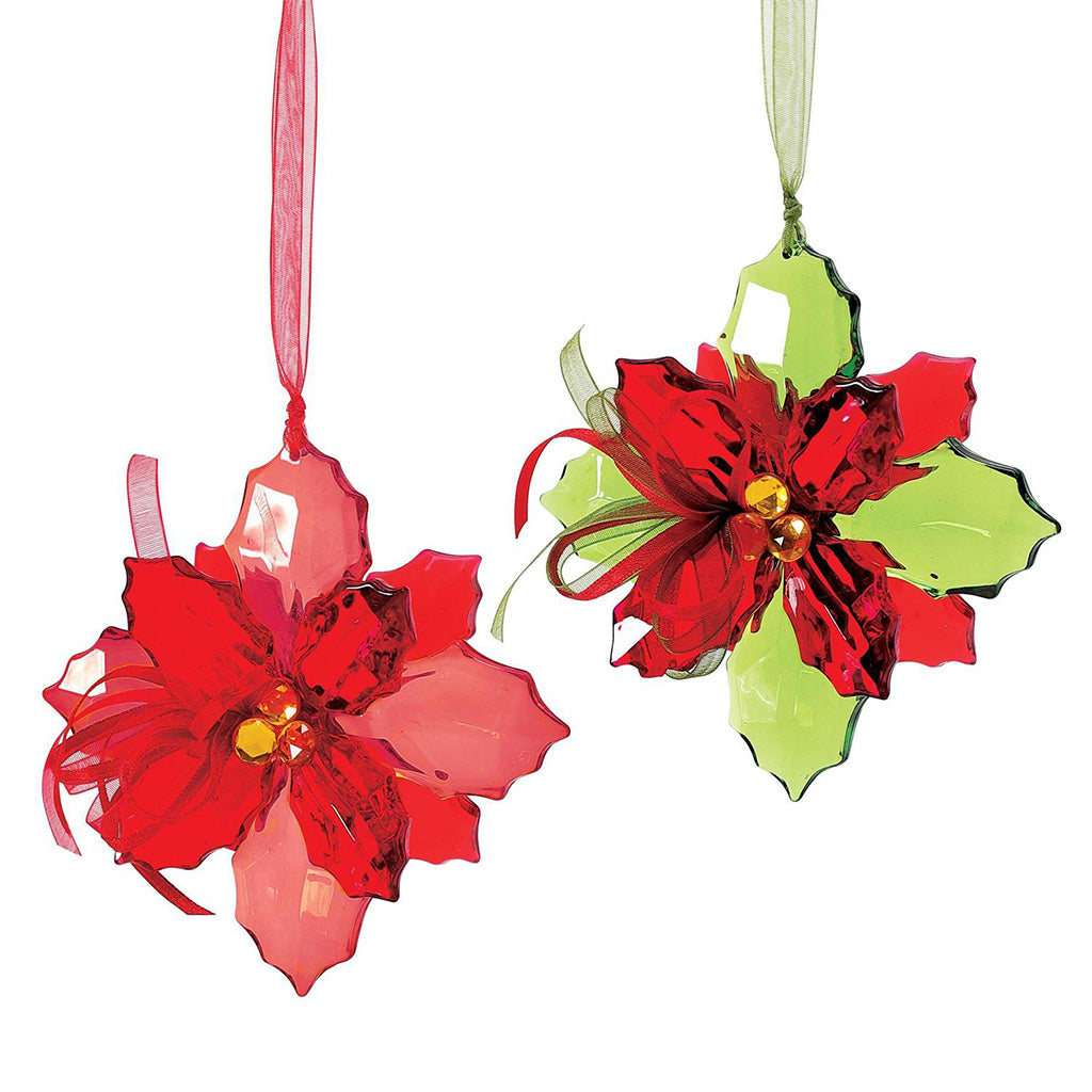 Poinsettia Ornament