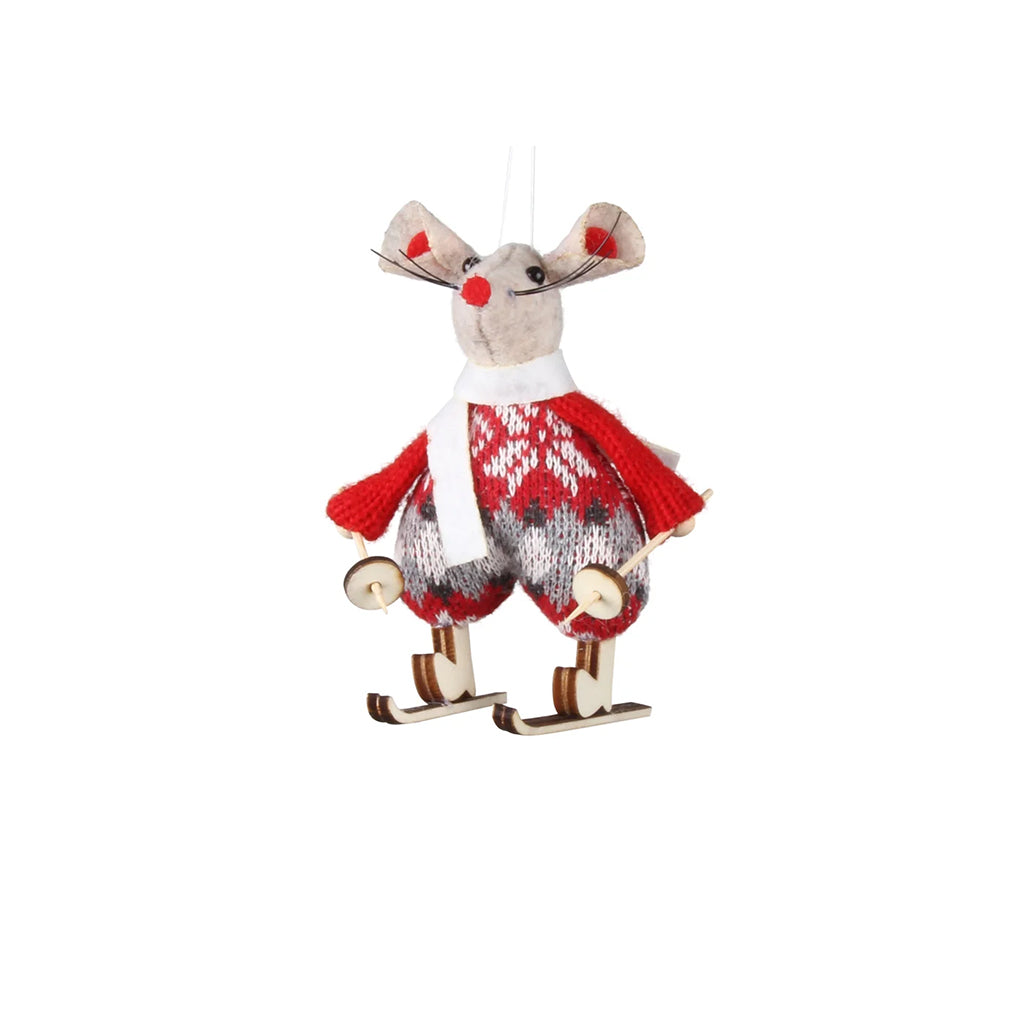 Miles Mantel Mice Ornament