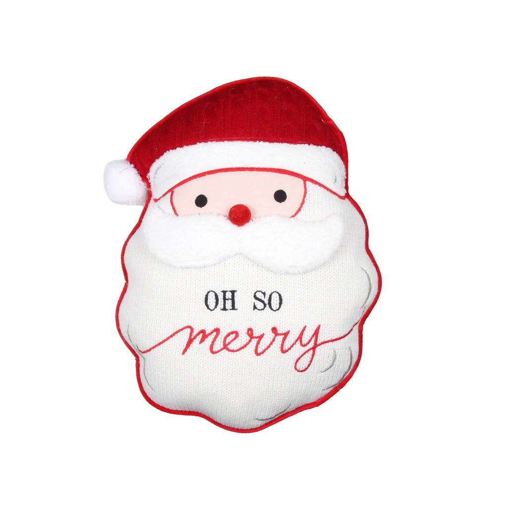 Santa Oh So Merry Shaped Cushion