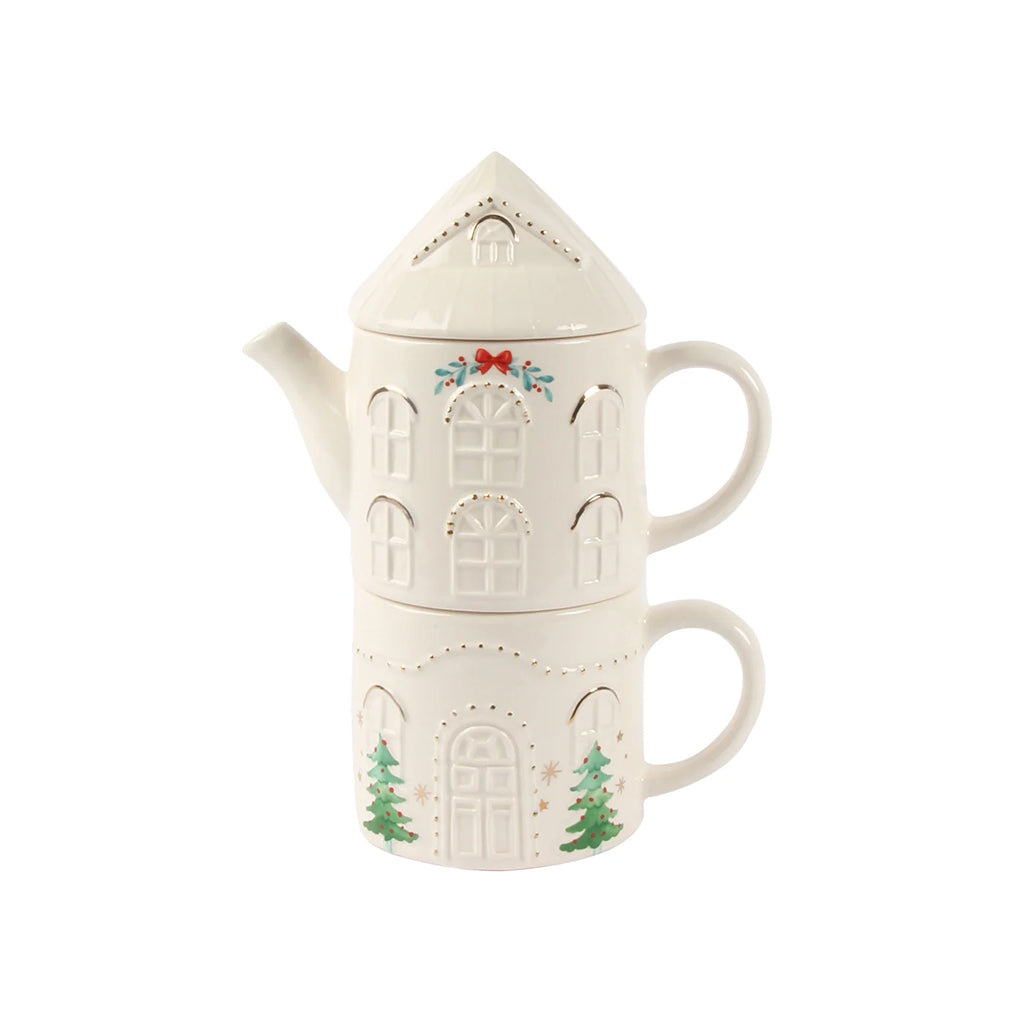 Golden House Stacked Tea set