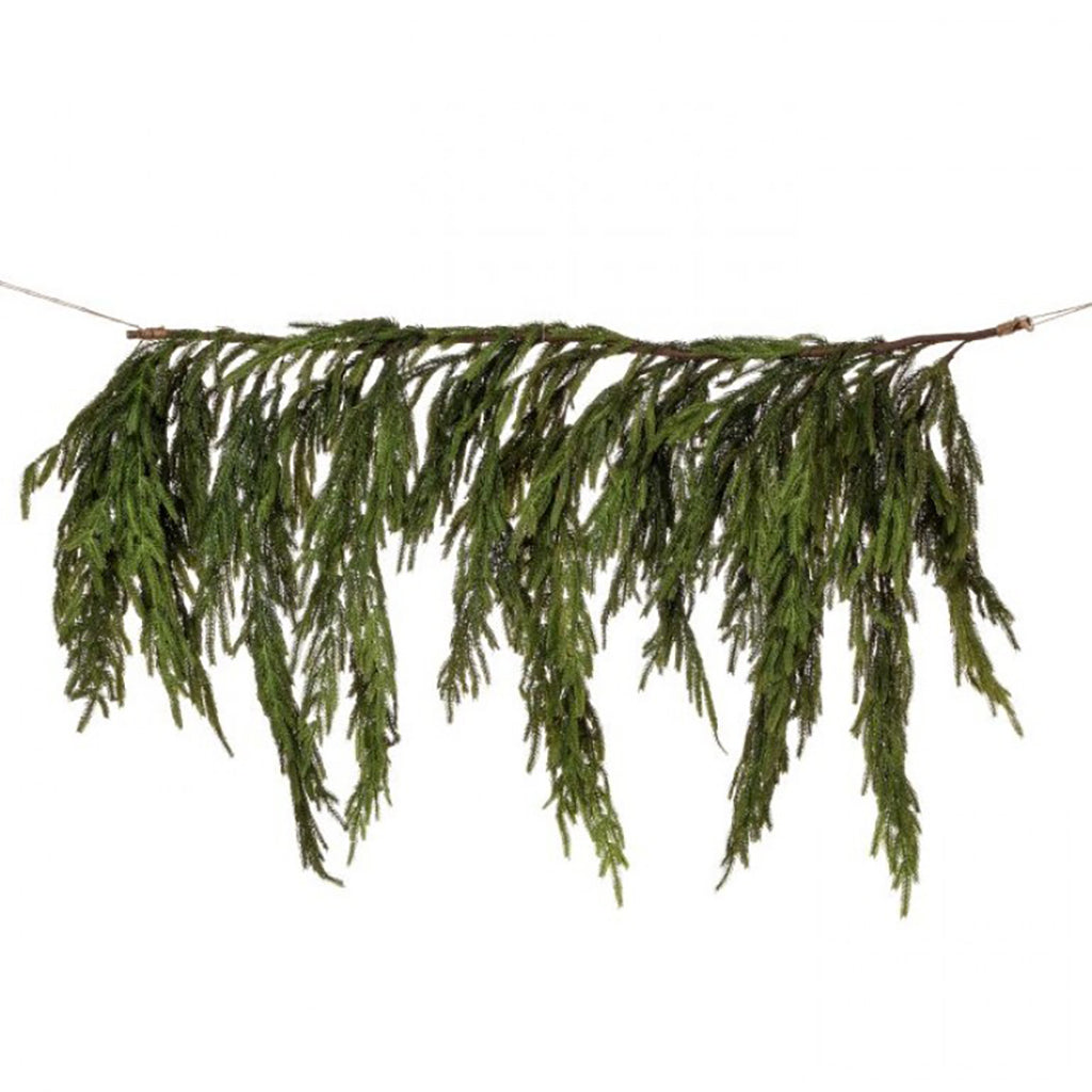 Real Touch Norfolk Pine Dripping Garland