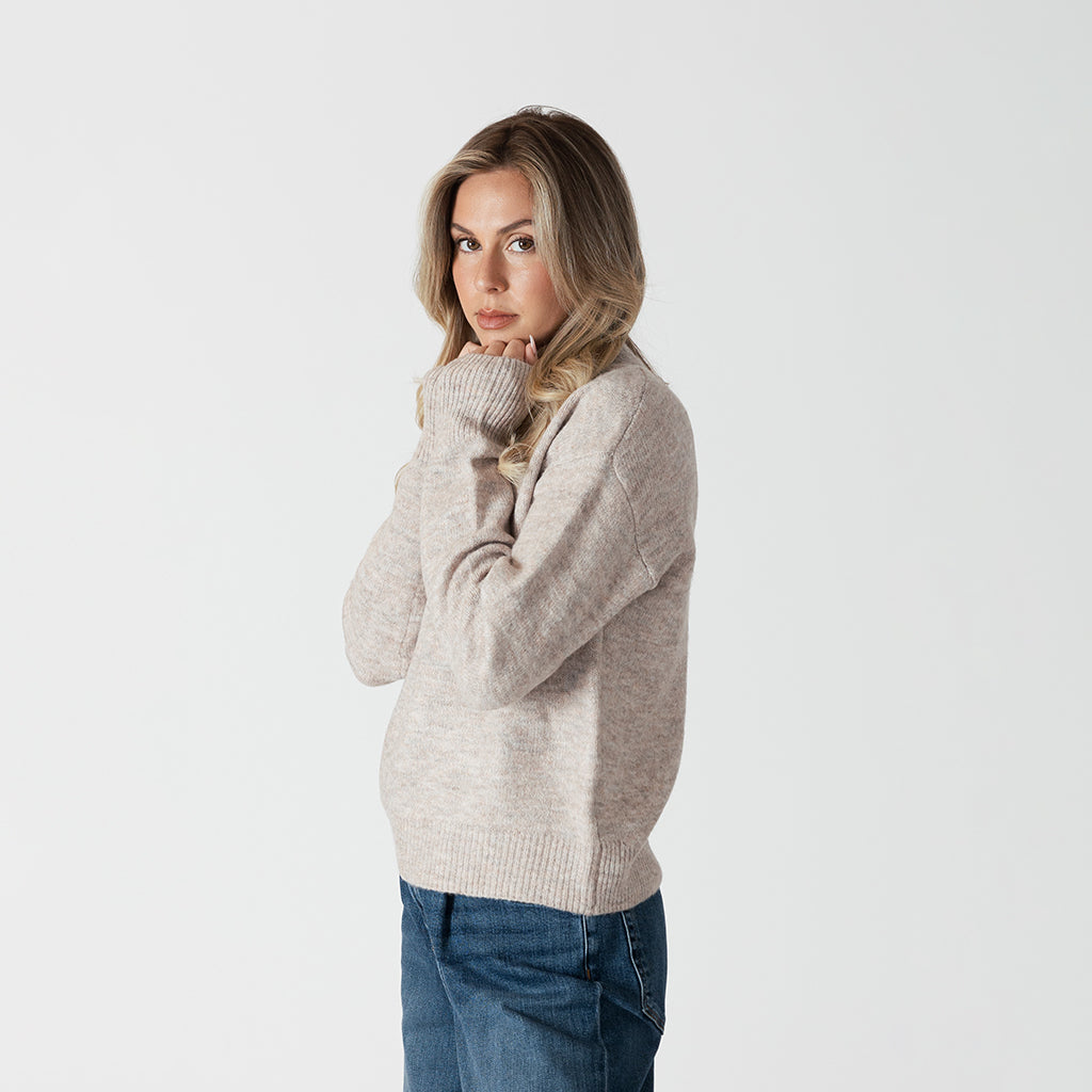 Mabel Mock Neck Sweater