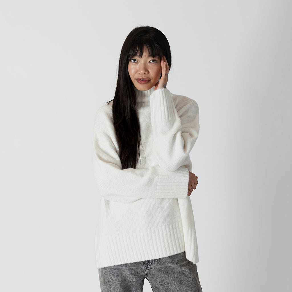 Oliver Mock Neck Sweater