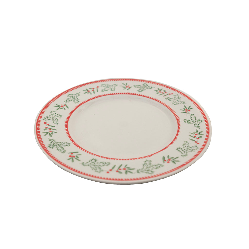 Christmas Plate Stoneware