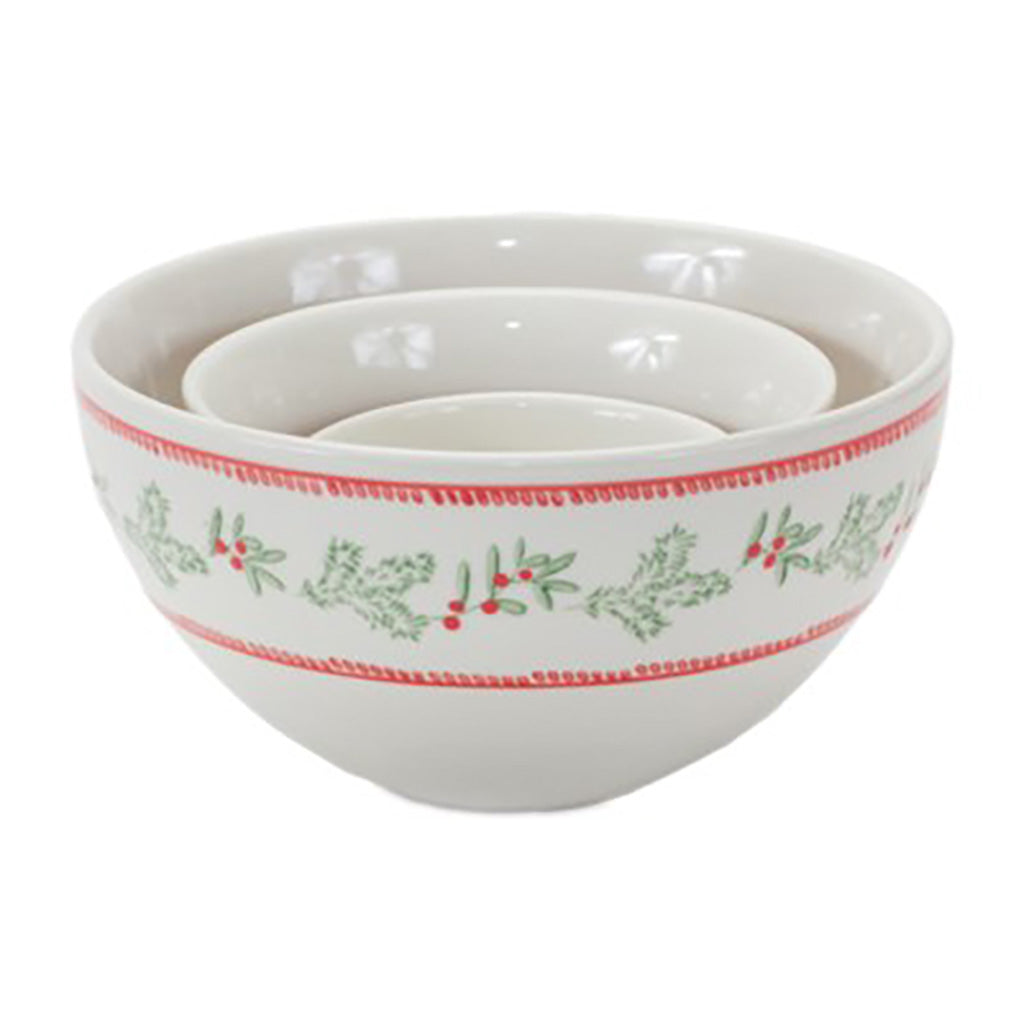 Christmas Bowl set of 3