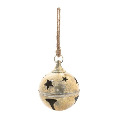 Gold Metal Bell on Rope