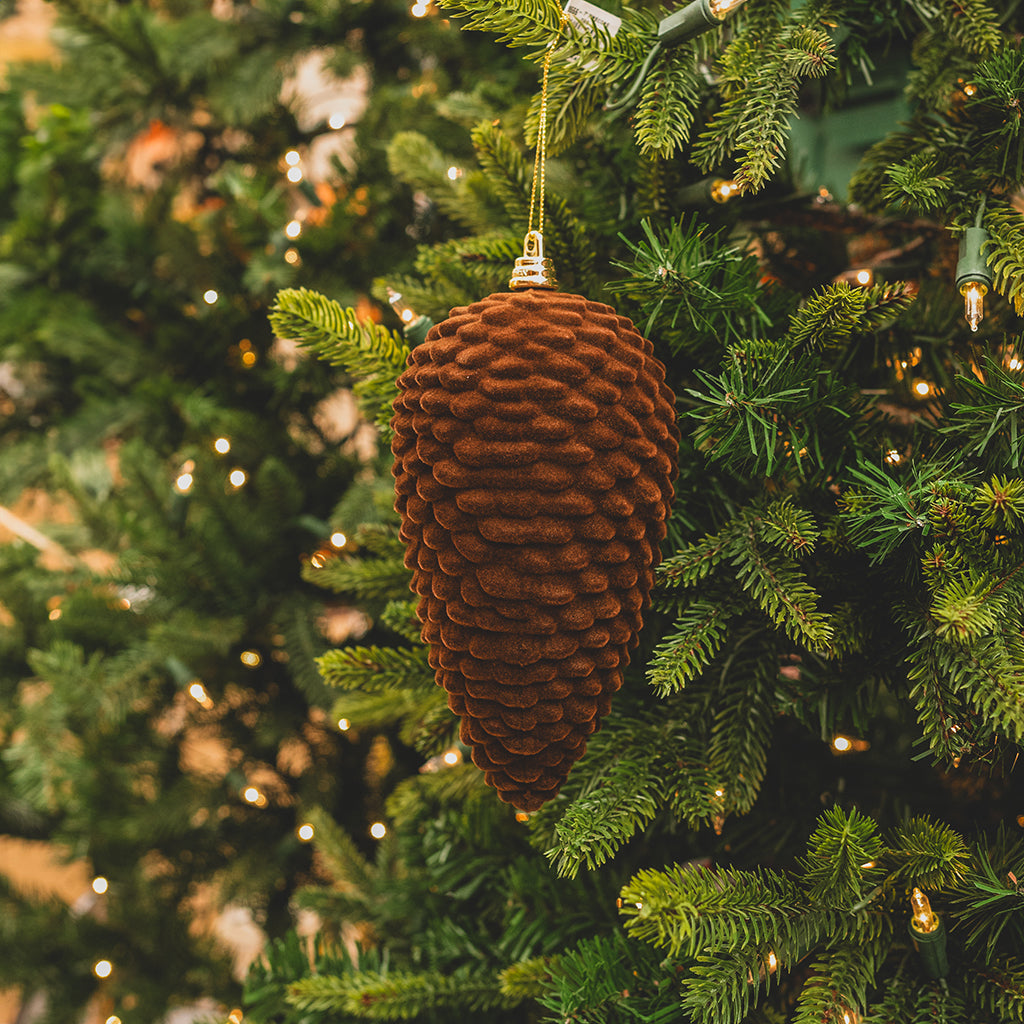 Pinecone Ornament Chocolate