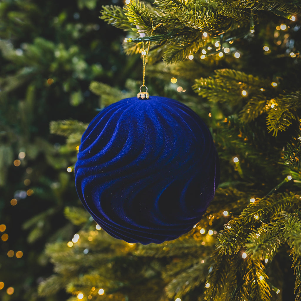 Ball Ornament Navy Blue