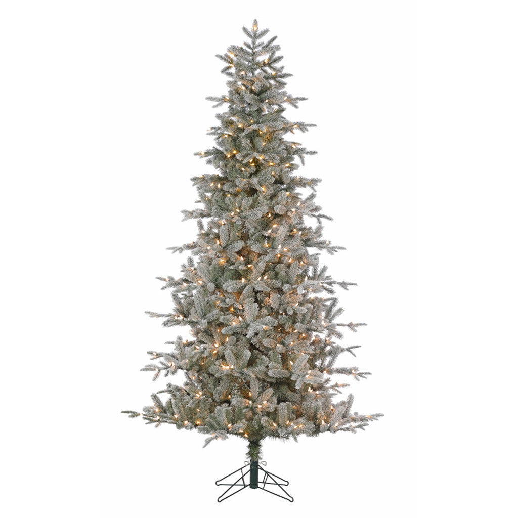 Durham Everlasting Flocked Pine Tree 7.5&#39;