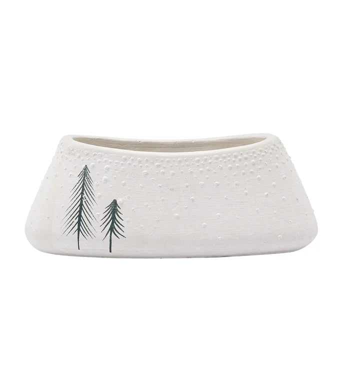 Pine Tree Oval Planter