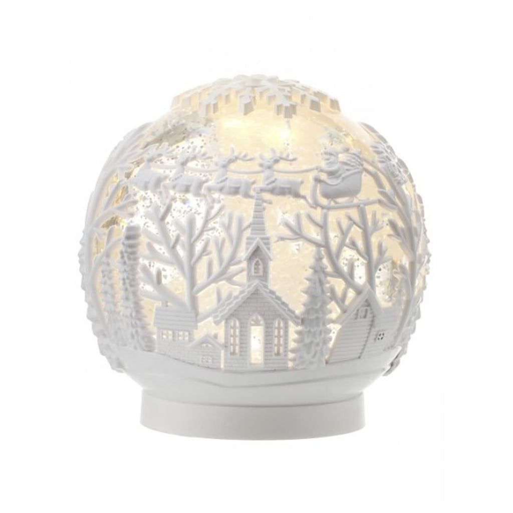 Winter Scene Water Globe LED