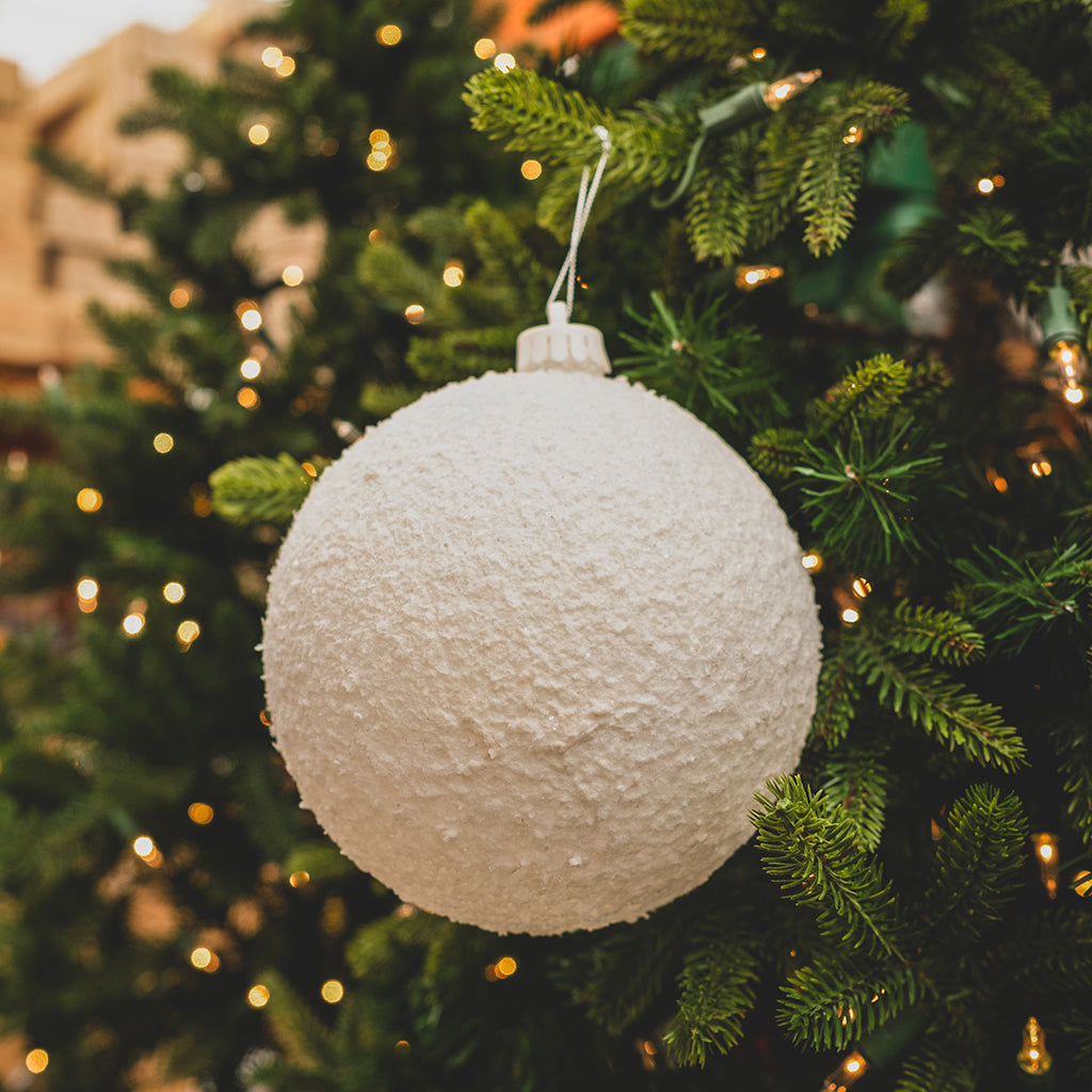 Snowball Ball Ornament 100mm