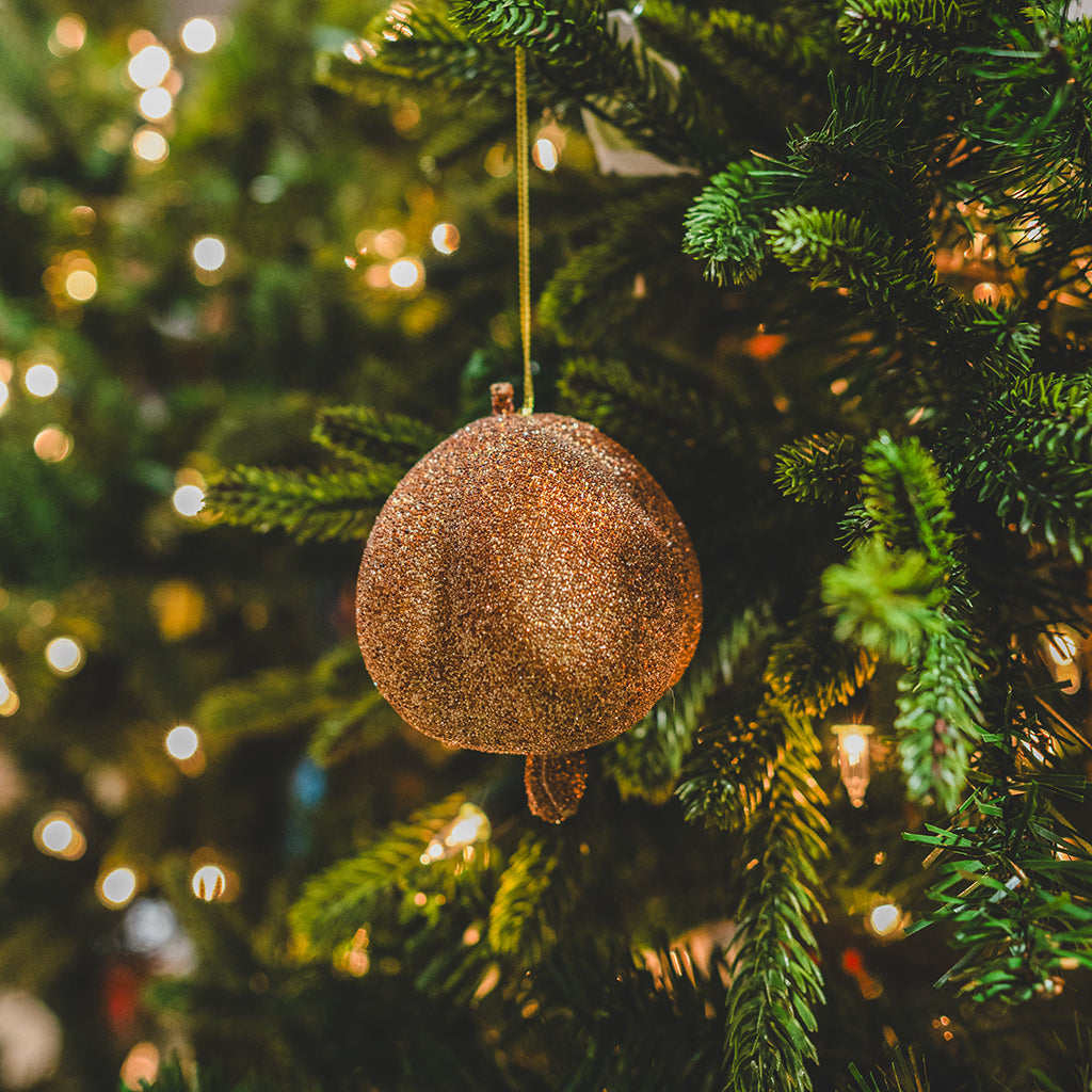 Beaded Pomegranate Ornament