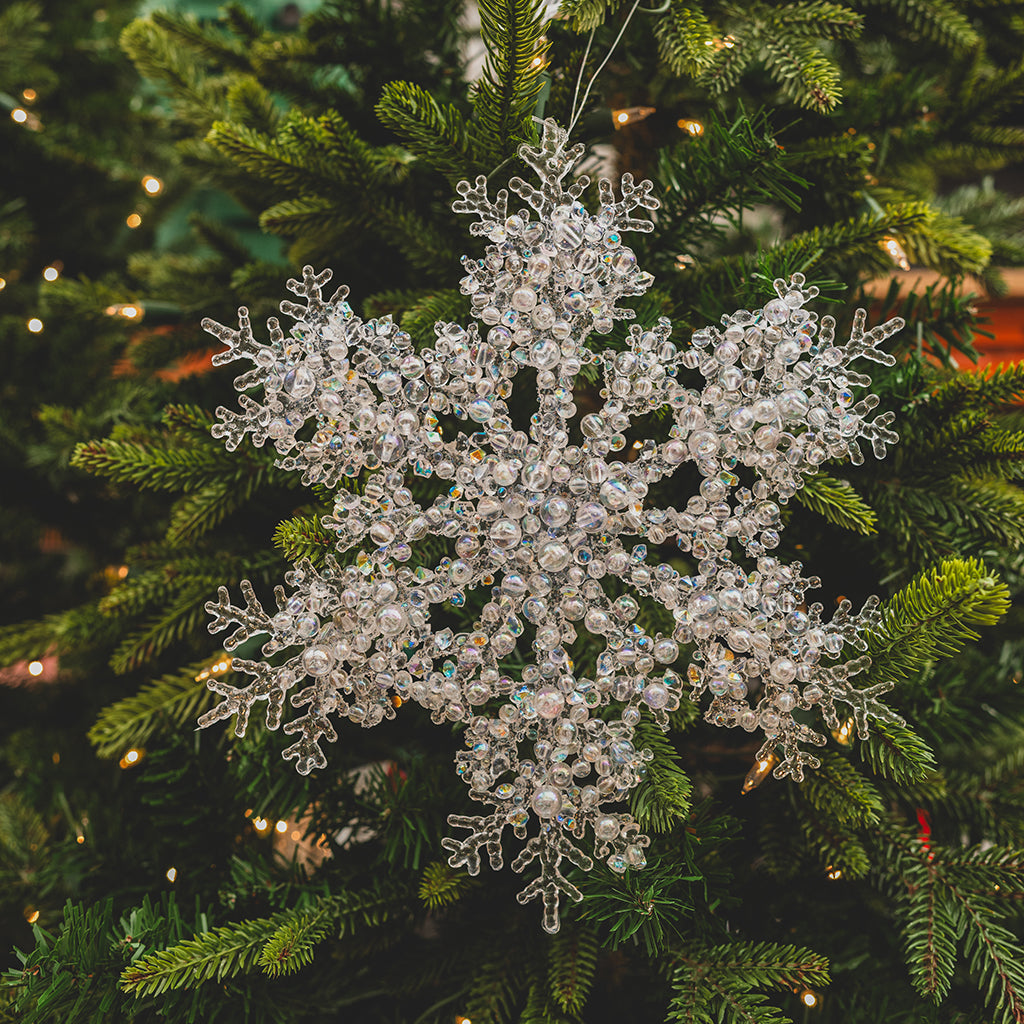 Bead Snowflake Ornament