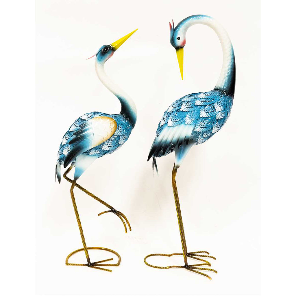 Metal Crane Décor