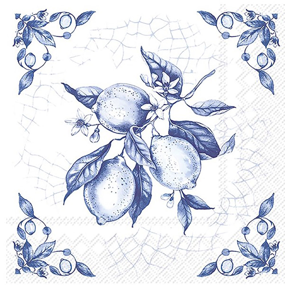 Lemon on Tile Napkin