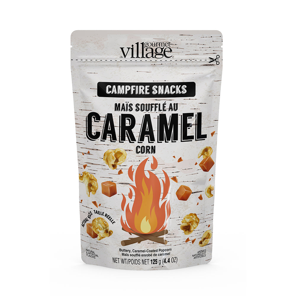Caramel Corn Campfire Snack