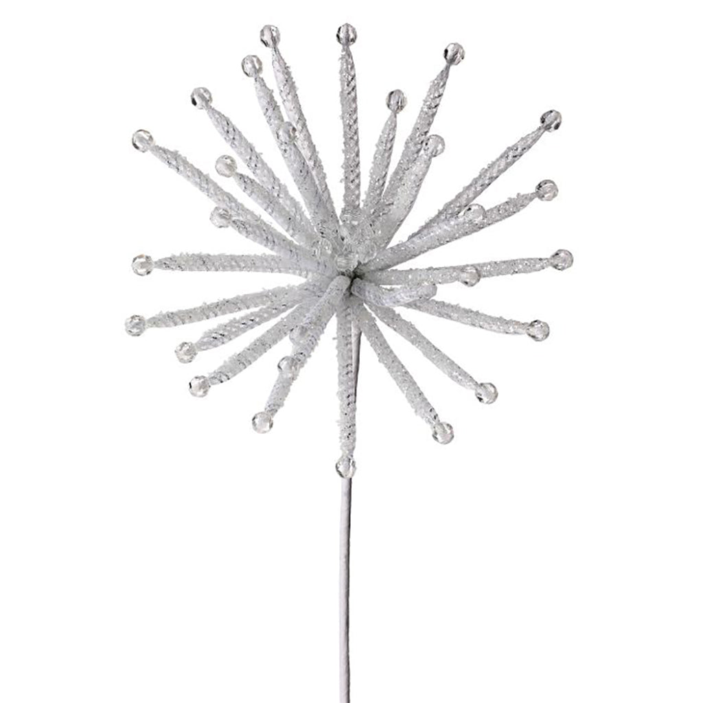 Glitter Starburst Crystal Stem 22"