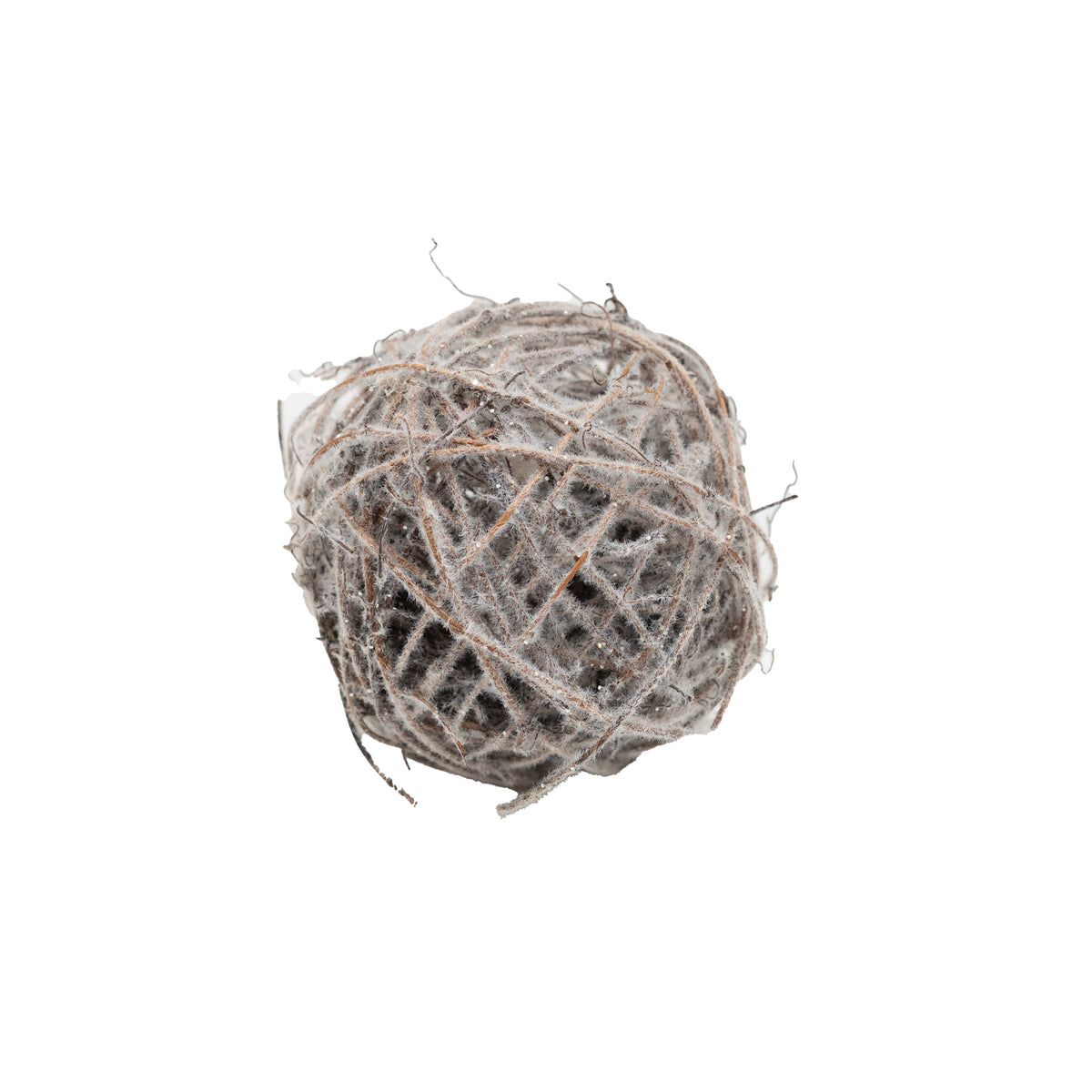 Frosted Vine Ball Ornament