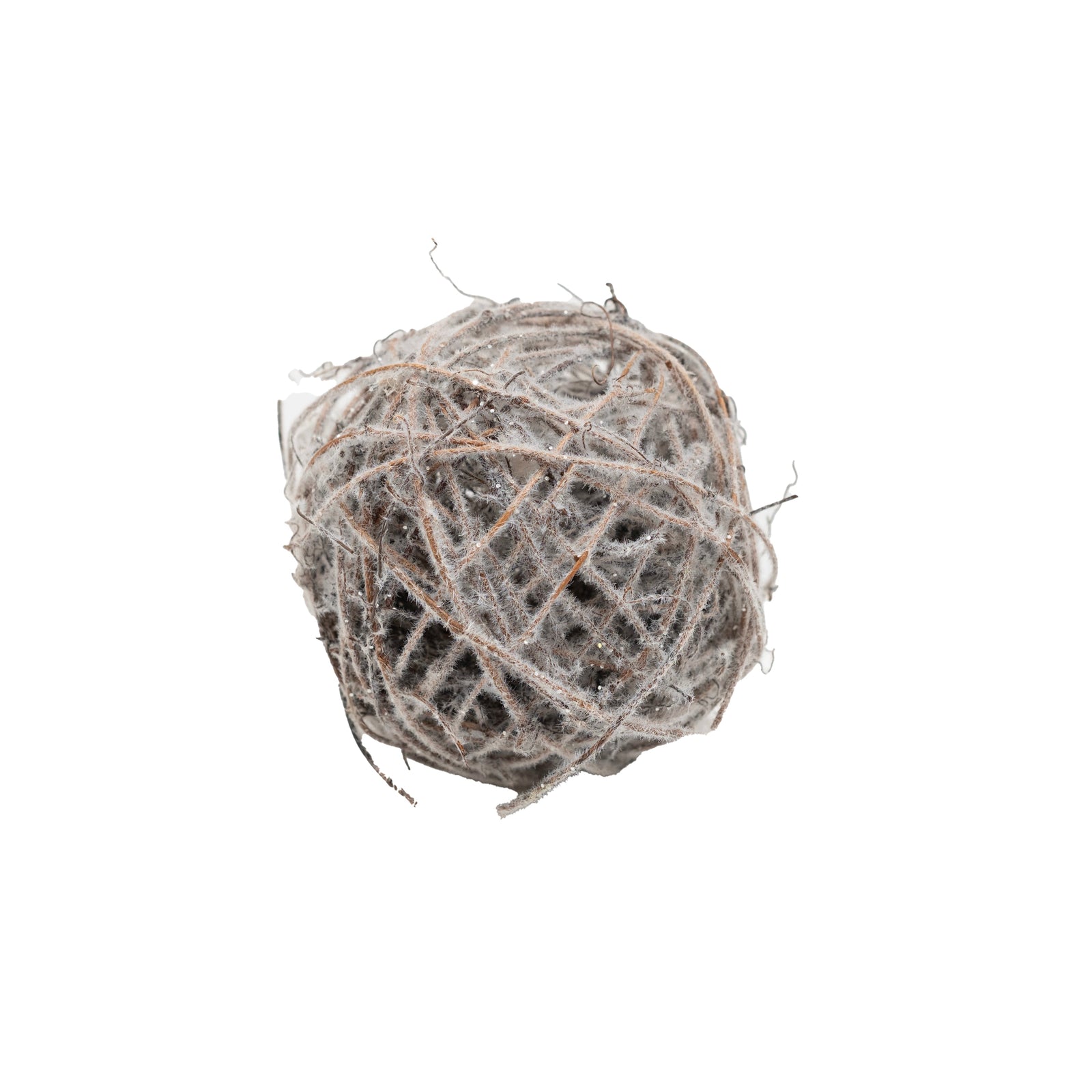 Frosted Vine Ball Ornament