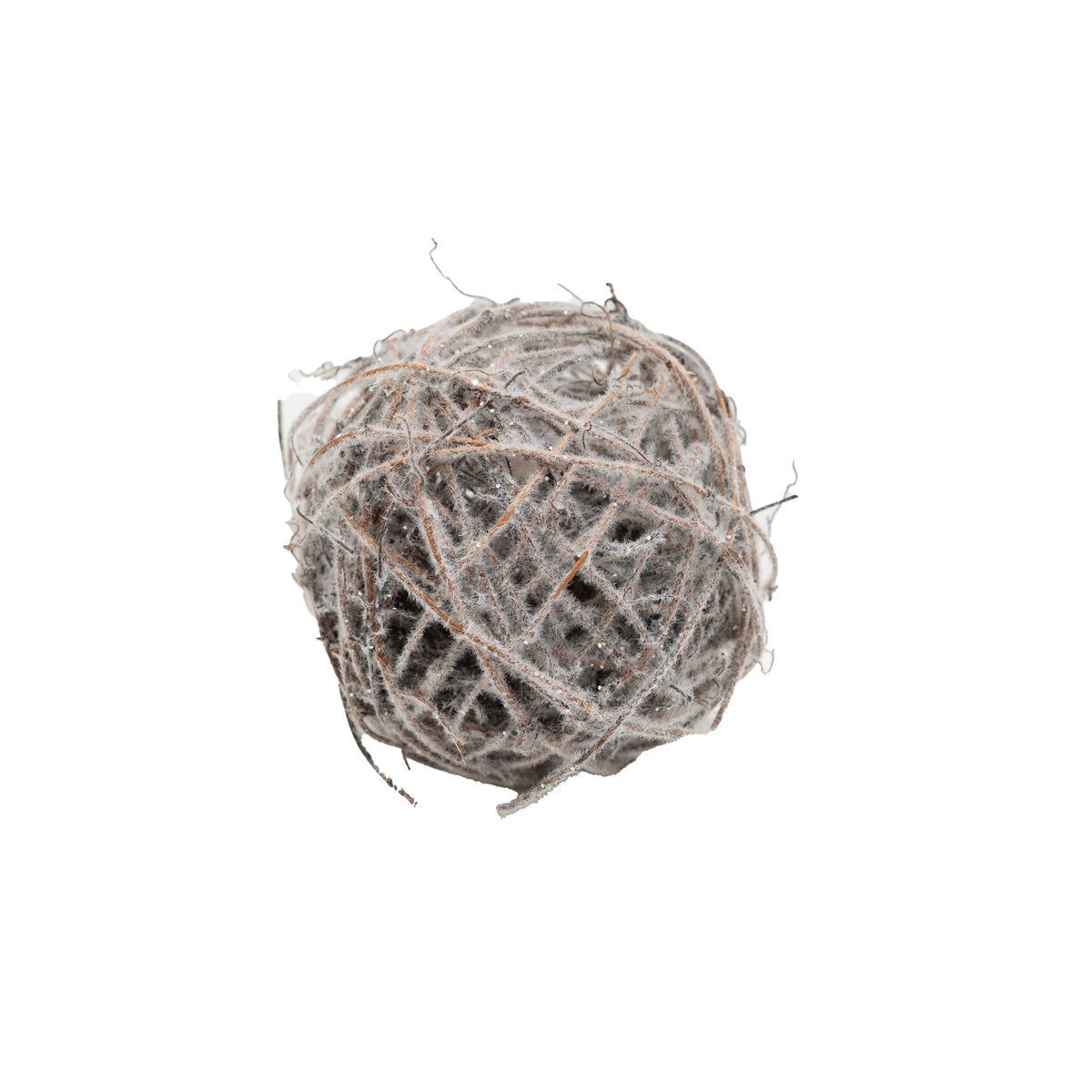 Frosted Vine Ball Ornament