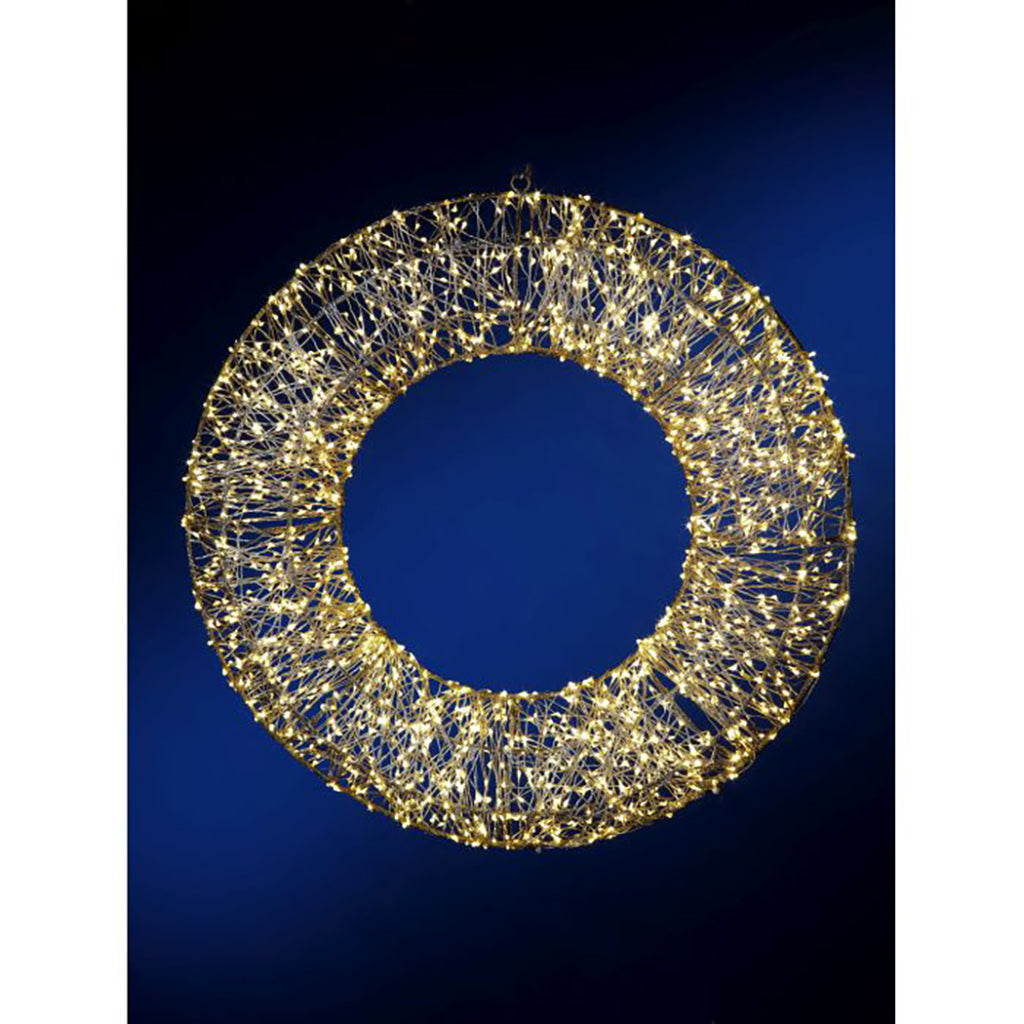 LED Outdoor Wreath 20"