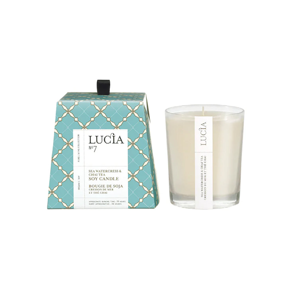 Soy Candle Sea Watercress &amp; Chai Tea Soap