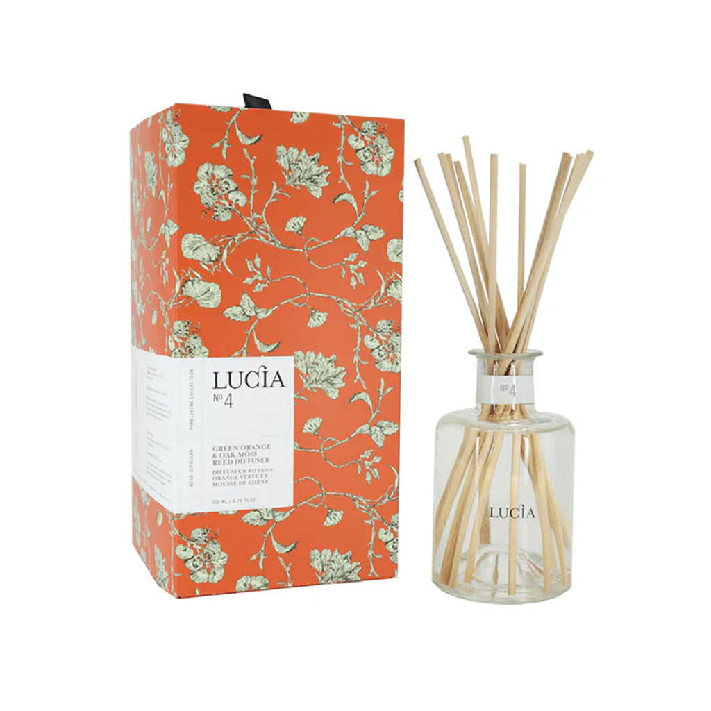 Reed Diffuser Green Orange &amp; Oak Moss