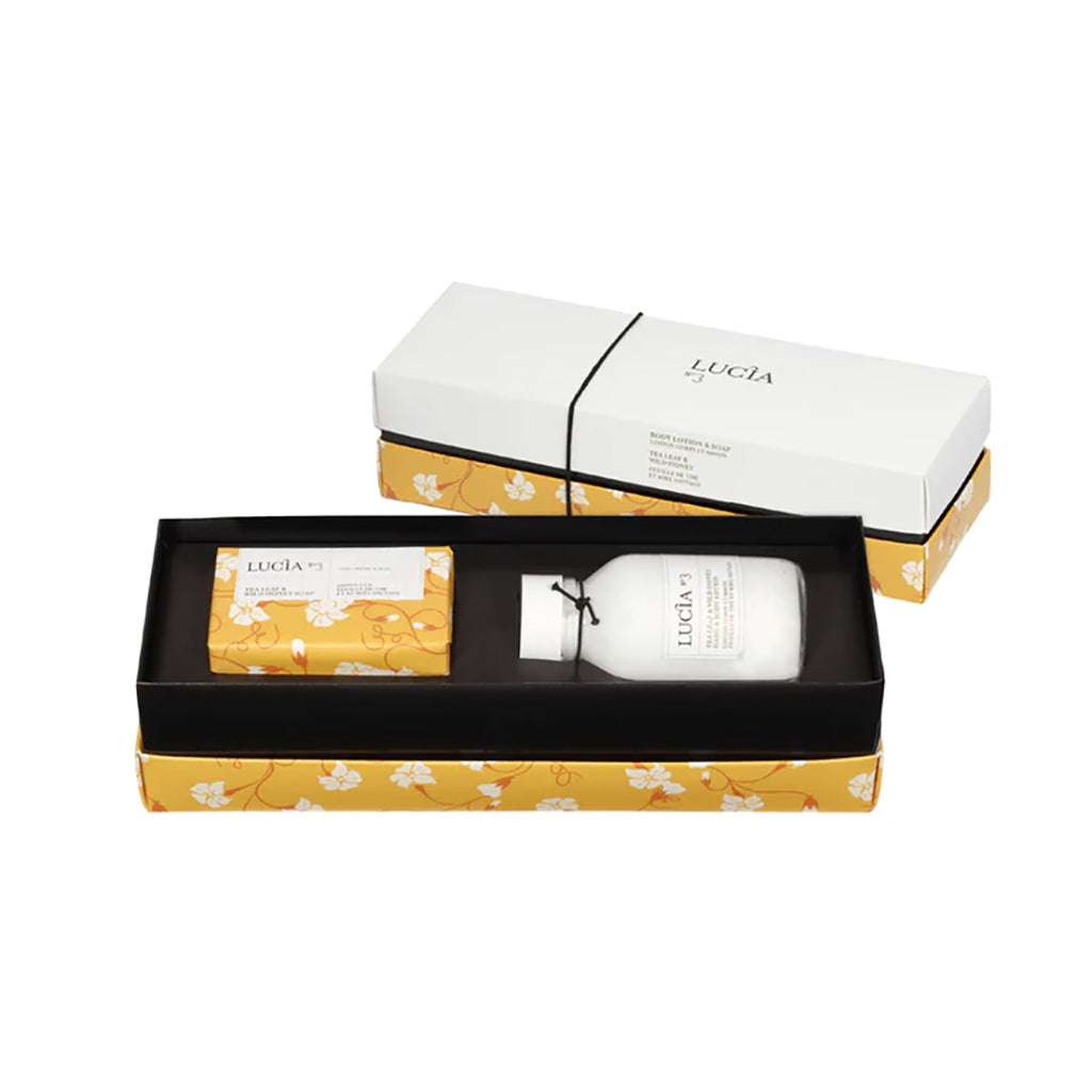 Gift Set Soap &amp; Lotion Tea Leaf &amp; Wild Honey