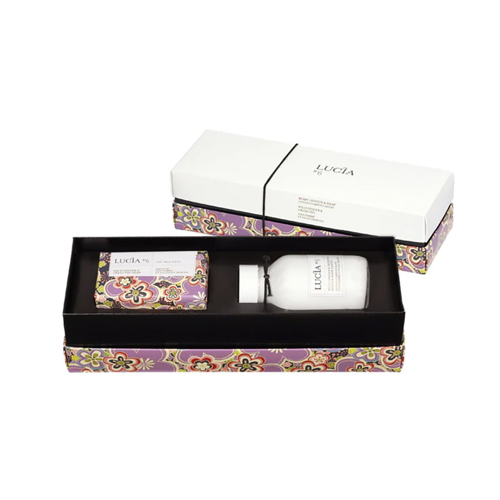 Gift Set Soap &amp; Lotion Wild Ginger &amp; Fresh Fig