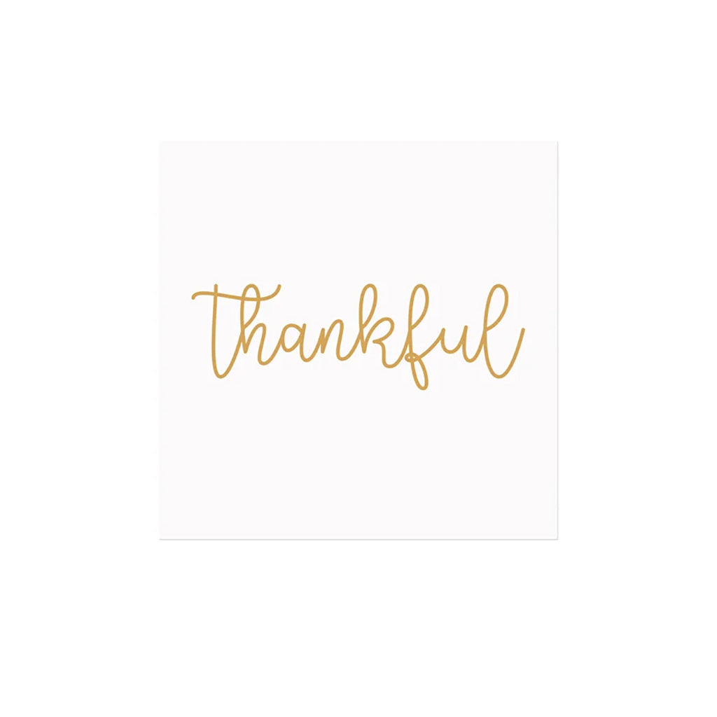 Thankful Printed Napkin 20Pk