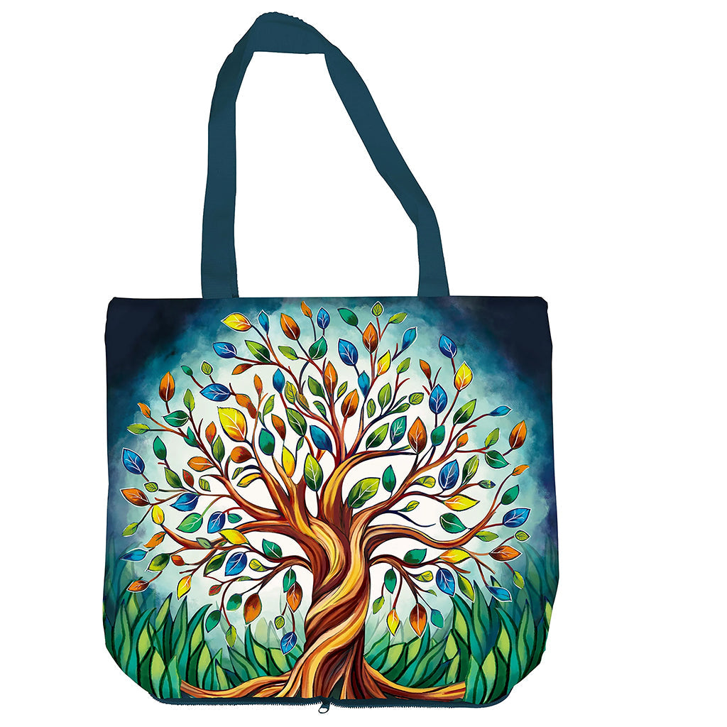 Tree Of Life Compact Tote Bag