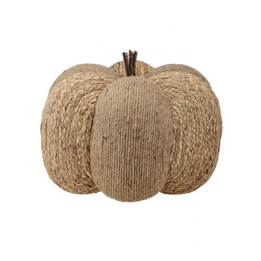 Rattan Natural Pumpkin 10"